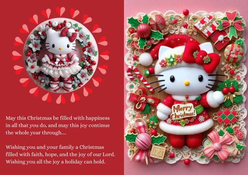 Merry Christmas greeting card - Ishu desire cards creations no 1201201