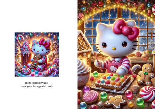 Merry Christmas greeting card - Ishu desire cards creations no 5113113