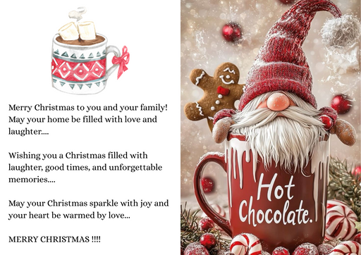 Merry Christmas greeting card - Ishu desire cards creations no 454657