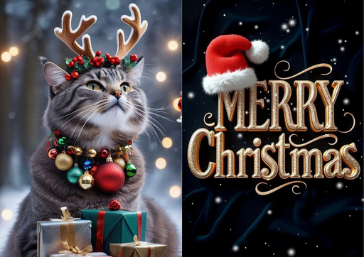 Merry Christmas greeting card - Ishu desire cards creations no 78898982