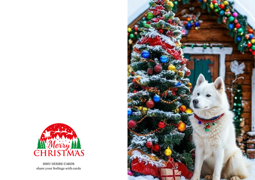 Merry Christmas greeting card - Ishu desire cards creations no 67760912837