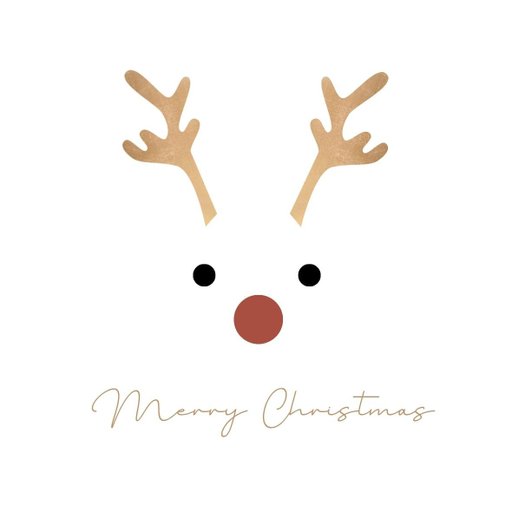 christmas round sticker - 100x100 mm festival packaging label - 1 pack 2 bundles | Ishu desire cards brand - CS_611