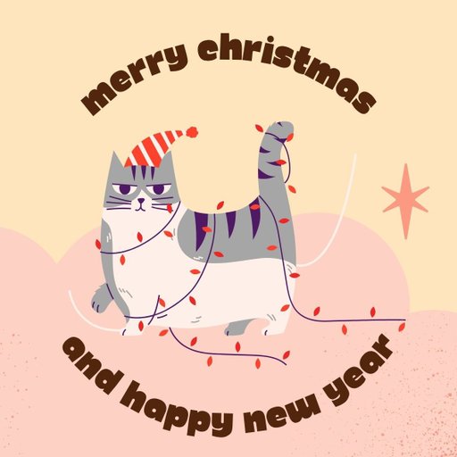 christmas round sticker - 100x100 mm festival packaging label - 1 pack 2 bundles | Ishu desire cards brand - CS_1101