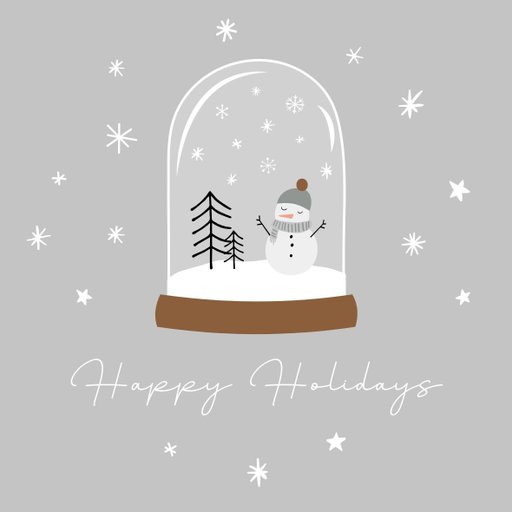 christmas round sticker - 100x100 mm festival packaging label - 1 pack 2 bundles | Ishu desire cards brand - CS_5003