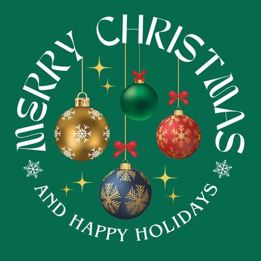 christmas round sticker - 100x100 mm festival packaging label - 1 pack 2 bundles | Ishu desire cards brand - CS_222