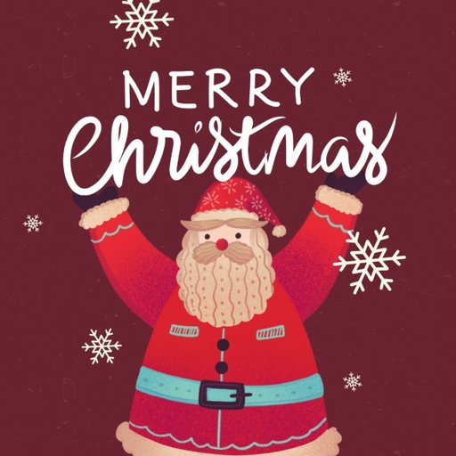 christmas round sticker - 100x100 mm festival packaging label - 1 pack 2 bundles | Ishu desire cards brand - CS_6773556