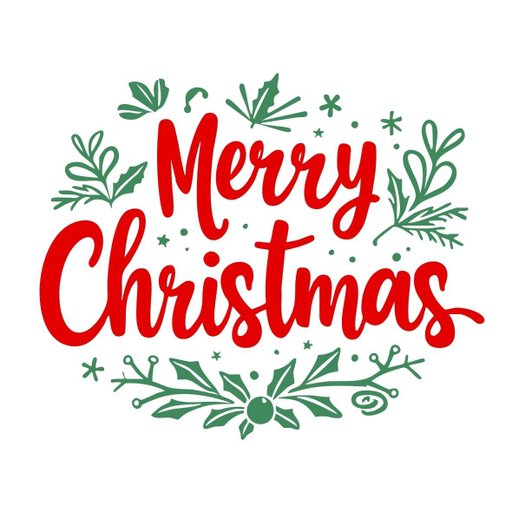 christmas round sticker - 100x100 mm festival packaging label - 1 pack 2 bundles | Ishu desire cards brand - CS_51