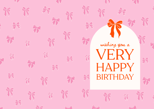 Happy Birthday Greeting card - card no 7001