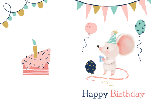 Happy Birthday Greeting card - card no 6789229