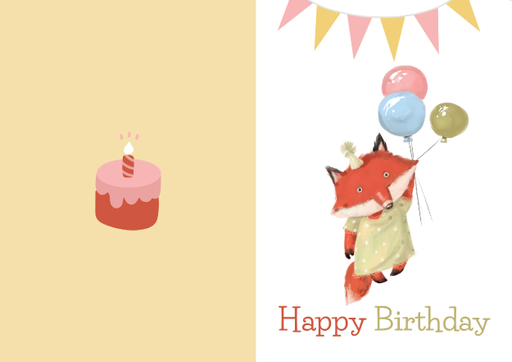 Happy Birthday Greeting card - card no 604344