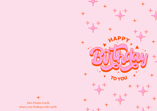 Happy Birthday Greeting card - card no 677710001