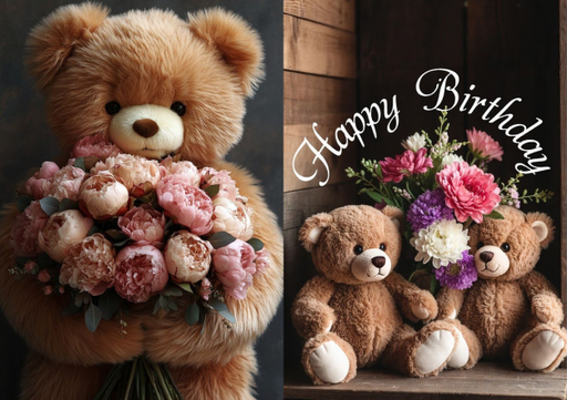 Happy Birthday Greeting card - card no 70002