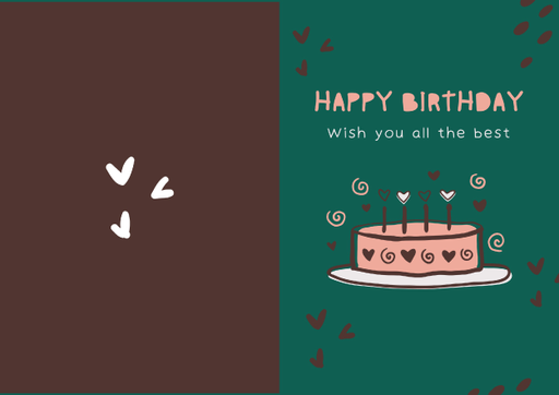 Happy Birthday Greeting card - card no 79993311