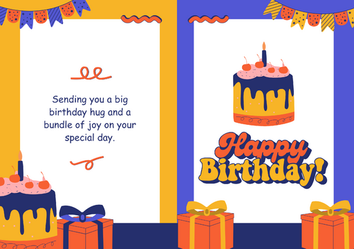 Happy Birthday Greeting card - card no 400932