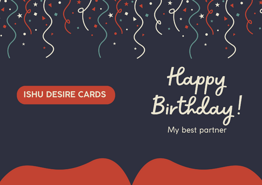 Happy Birthday Greeting card - card no 300200100