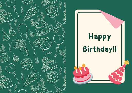 Happy Birthday Greeting card - card no 5992733