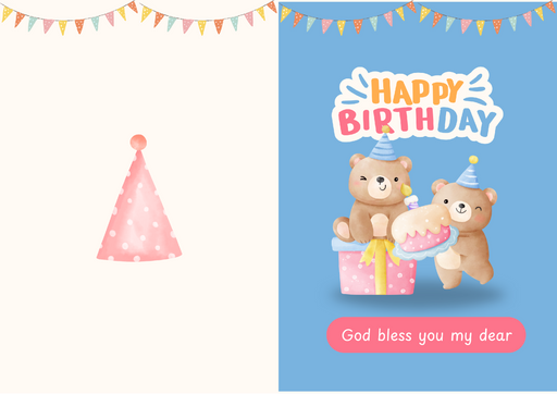 Happy Birthday Greeting card - card no 6035531
