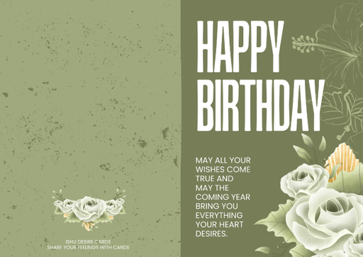 Happy Birthday Greeting card - card no 640008422