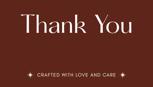 Thankyou business card - 104 