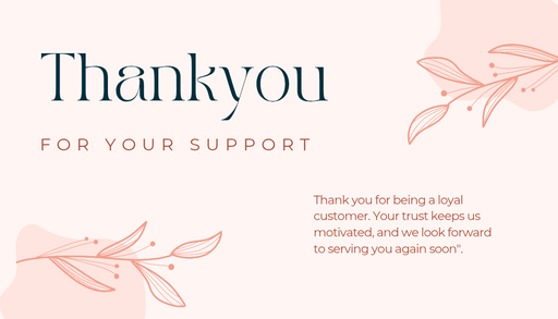 Thankyou business cards - 566501