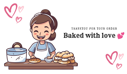 Thankyou card for cake bakers and chef's business peoples | visiting cards - 90091
