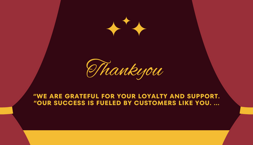 Thankyou business cards - 6123400