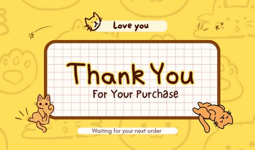 Thankyou business cards - 82082082