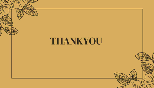 Thankyou business cards - 966661