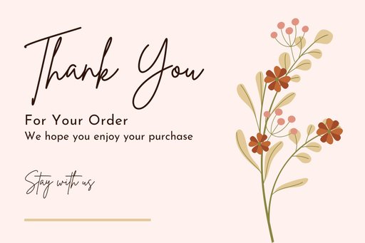 Thankyou business cards - 903773