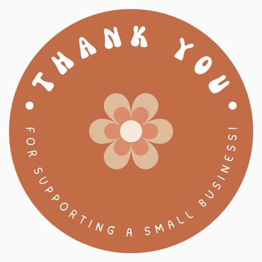 Round Thank You Business Stickers – 100x100 mm | 1 Pack (2 Bundles) – Ishu Desire Cards TL3000000