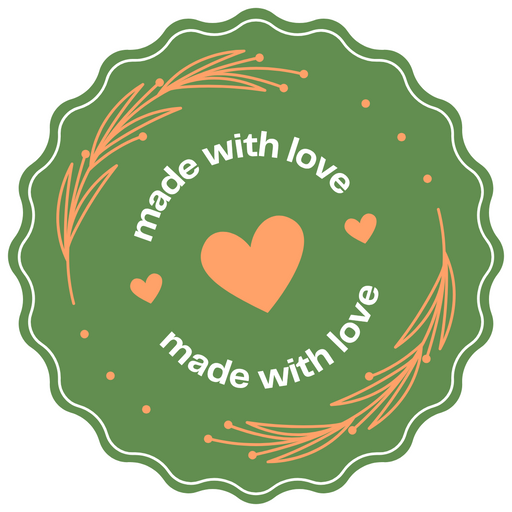 Round Thank You Business Stickers – 100x100 mm | 1 Pack (2 Bundles) – Ishu Desire Cards TL407771