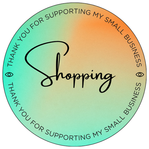 Round Thank You Business Stickers – 100x100 mm | 1 Pack (2 Bundles) – Ishu Desire Cards TL459300011