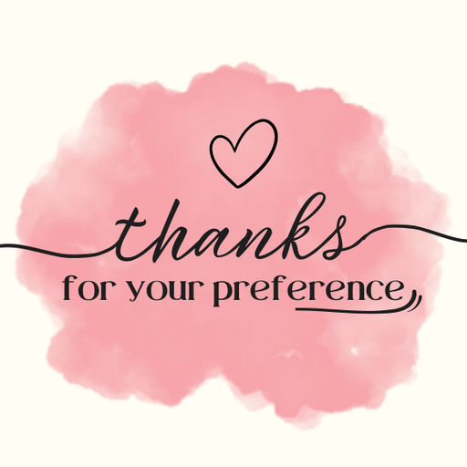 Round Thank You Business Stickers – 100x100 mm | 1 Pack (2 Bundles) – Ishu Desire Cards TL98944