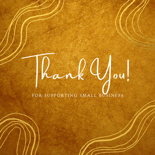 Round Thank You Business Stickers – 100x100 mm | 1 Pack (2 Bundles) – Ishu Desire Cards TL700712