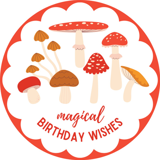 Round happy birthday  Stickers – 100x100 mm | pack of 1 role (WxH) & 250 pcs available – Ishu Desire Cards ( high quality material ) HBS_022