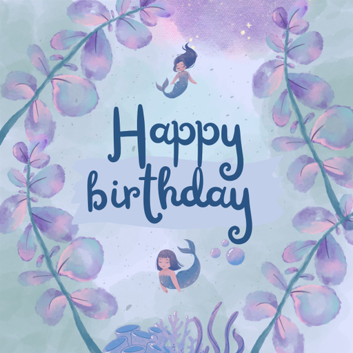 Round happy birthday  Stickers – 100x100 mm | pack of 1 role (WxH) & 250 pcs available – Ishu Desire Cards ( high quality material ) HBS_055672