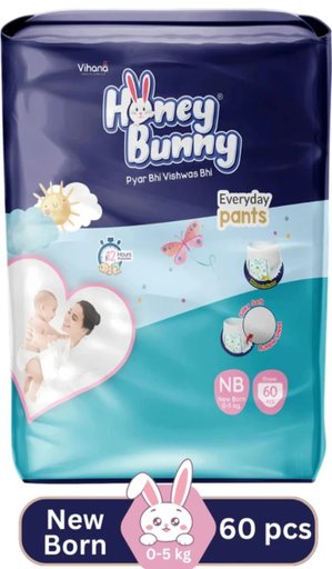 Honey Bunny Baby Diaper 