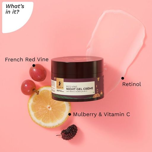 Pilgrim Red Vine Night Gel Creme(50g).