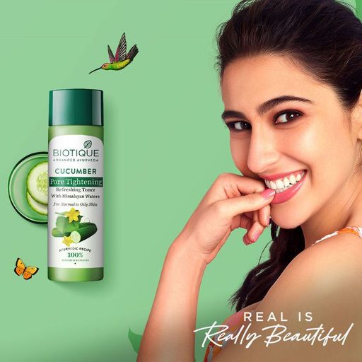 Biotique Advanced Pore Tightening Cucumber Toner(120ml).