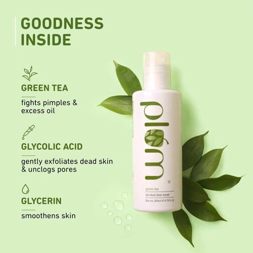 Plum Green Tea Alcohol-Free Toner(200ml).