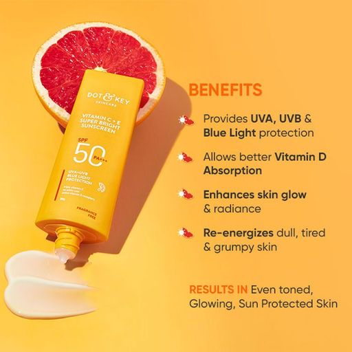 Dot & Key Vitamin C + E Face Sunscreen 