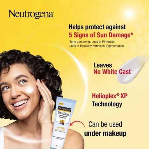 Neutrogena Ultrasheer SPF50+ PA+++ Face Sunscreen 