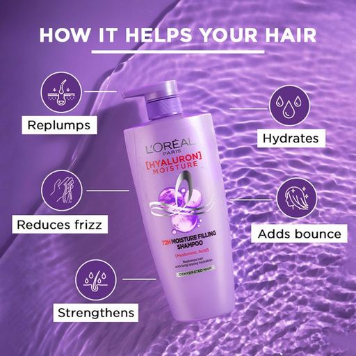 L'Oreal Paris Hyaluron Moisture 72H Moisture Filling Shampoo