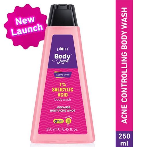 Plum Bodylovin' Active-Witty 1% Salicylic Acid Body Wash