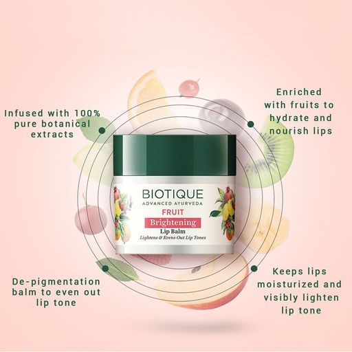 Biotique Fruit Brightening Lip Balm(12gm)