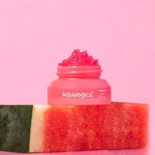 Aqualogica Radiance+ Plump Lip Mask with Watermelon and Shea Butter(15g)