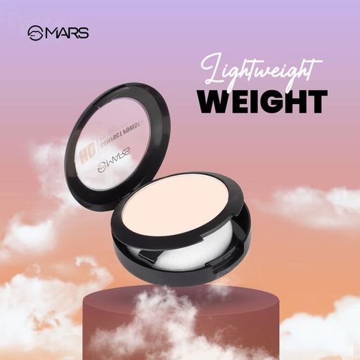 MARS HD Mattifying Compact Powder - 01-Icing(8 g)