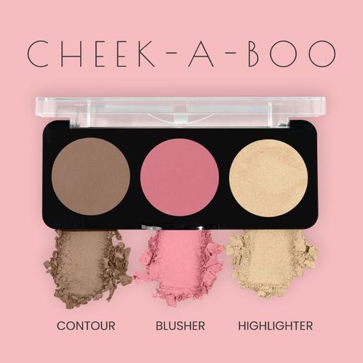 Swiss Beauty Trio Glow 3-in-1 Cheek Contour & Highlighter