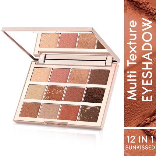 Kay Beauty Multi Texture Eyeshadow Palette - Sunkissed(15g)