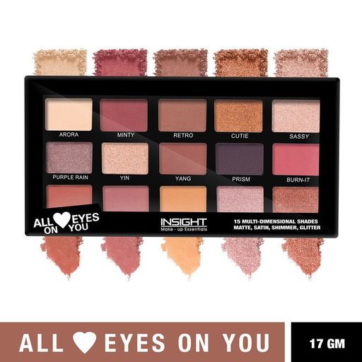 Insight Cosmetics All Eyes On You Eyeshadow Palette(17 g)